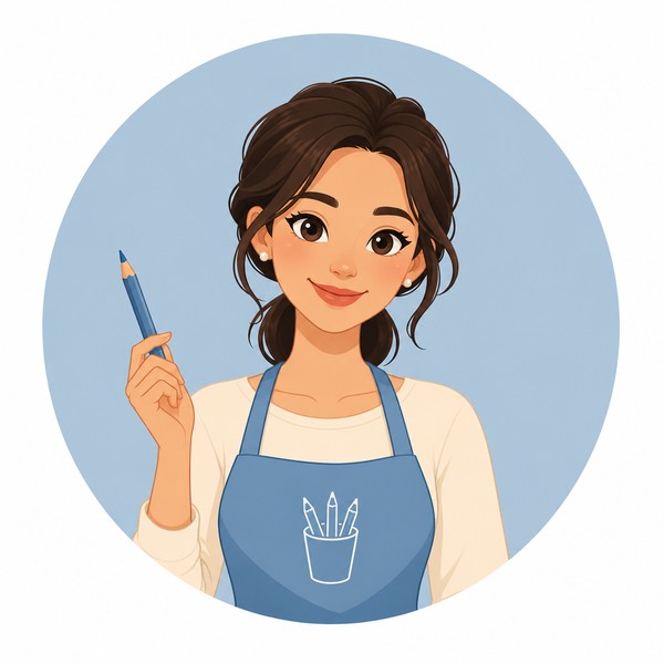 Élodie Rousseau, qui dessine les coloriages de Coloriage Panda