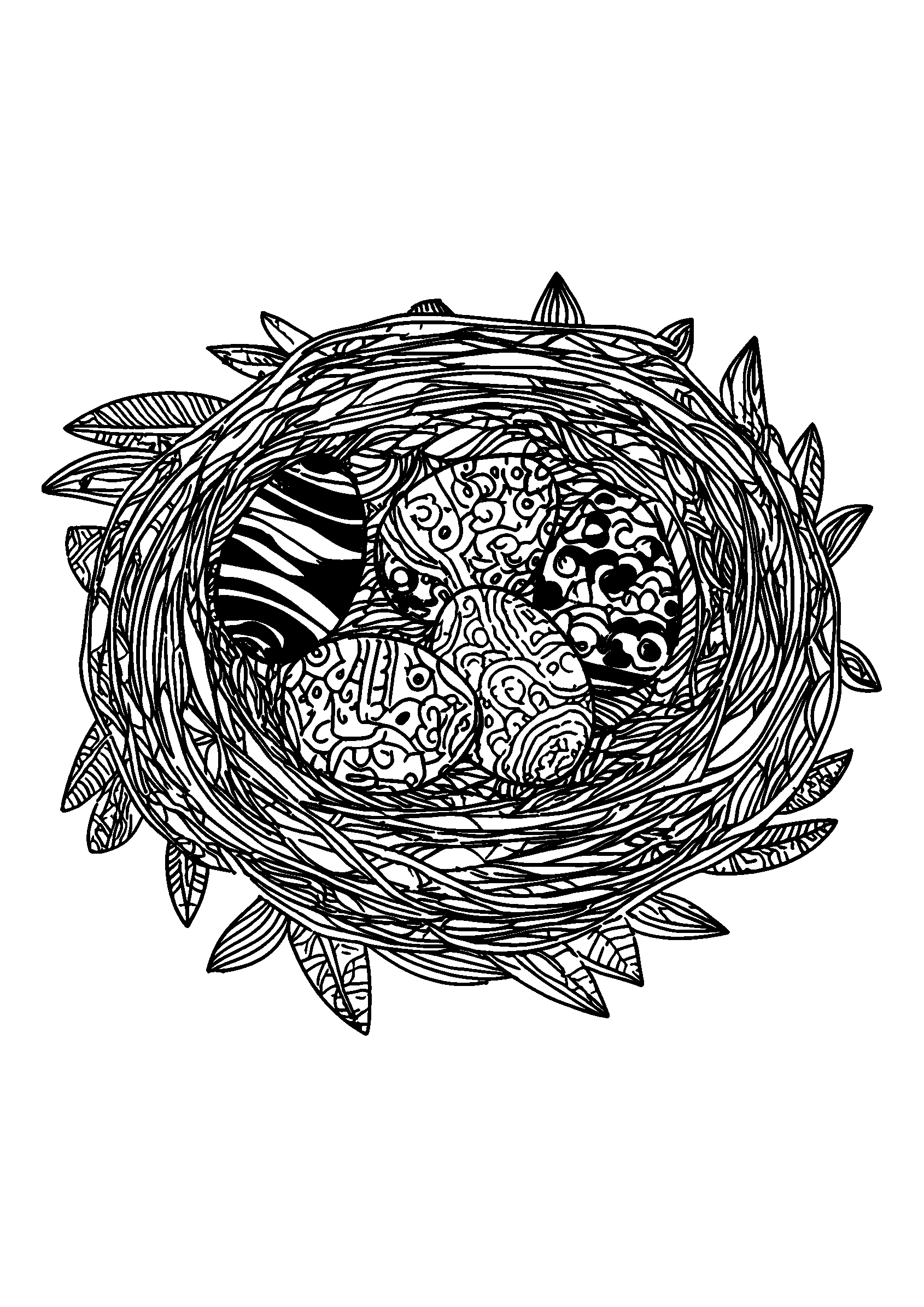 coloriage Colorful Geometric Mandala with Symmetrical Patterns